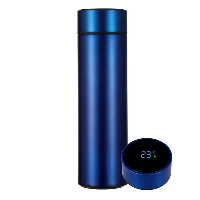 Stainless Steel Thermal Bottle with Digital Thermometer
