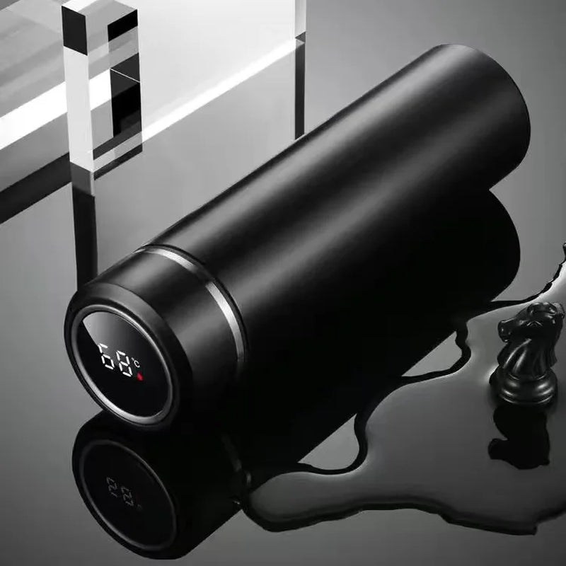 Stainless Steel Thermal Bottle with Digital Thermometer