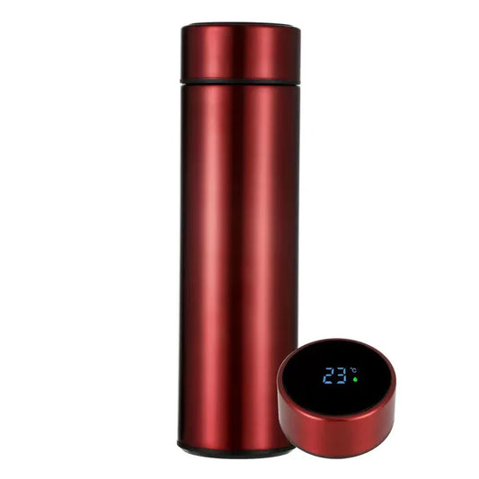 Stainless Steel Thermal Bottle with Digital Thermometer 